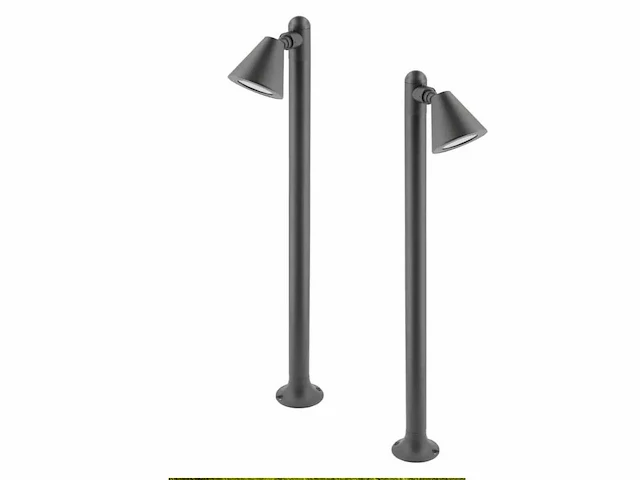 8 x lust 80 buiten lamp gu10 zwart - afbeelding 4 van  7
