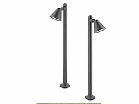 8 x lust 80 buiten lamp gu10 zwart - afbeelding 4 van  7
