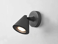 8 x lust wand lamp gu10 zwart - afbeelding 2 van  10