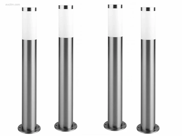 8 x mila 100 rvs opaal grond lamp - afbeelding 2 van  8