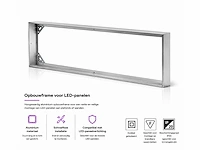 8 x opbouw frame voor led paneel – 1200x300mm – ip20 – frame-30120