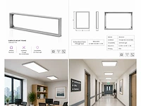 8 x opbouw frame voor led paneel – 1200x300mm – ip20 – frame-30120 - afbeelding 5 van  5