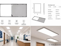 8 x opbouw frame voor led paneel – 600x300mm – ip20 – frame-3060 - afbeelding 5 van  5