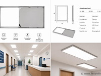 8 x opbouw frame voor led paneel – 600x300mm – ip20 – frame-3060 - afbeelding 5 van  5