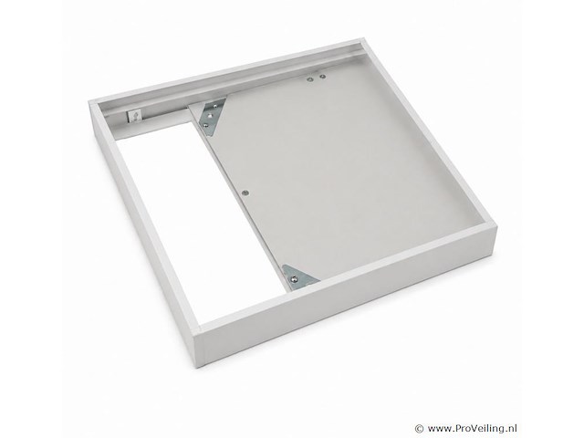 8 x opbouw frame voor led paneel – 600x600mm – ip20 – frame-6060 - afbeelding 1 van  5