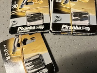 8 x piranha bitsetjes torx specificatie zie foto - afbeelding 1 van  5