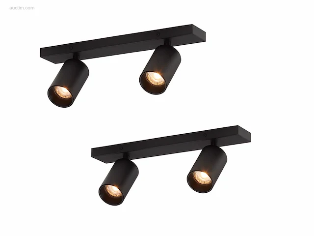 8 x solo focus plafond 2.0 armatuur zwart - afbeelding 1 van  8