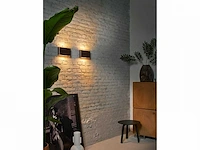 8 x weldon led wand armaturen zwart - afbeelding 6 van  8