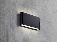8 x weldon led wand armaturen zwart - afbeelding 8 van  8