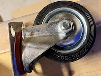 8 x zwenkwielen 75mm - afbeelding 5 van  7