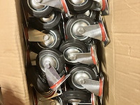 8 x zwenkwielen 75mm - afbeelding 6 van  7