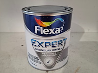 80 x 0,75 liter grondlak, flexa, midden grijs - afbeelding 2 van  4