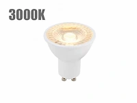 80 x gu10 ledlampen met lens 3000k warm wit