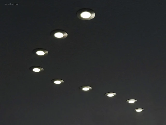 80 x solo gunmetal plafond inbouwspots - afbeelding 1 van  6