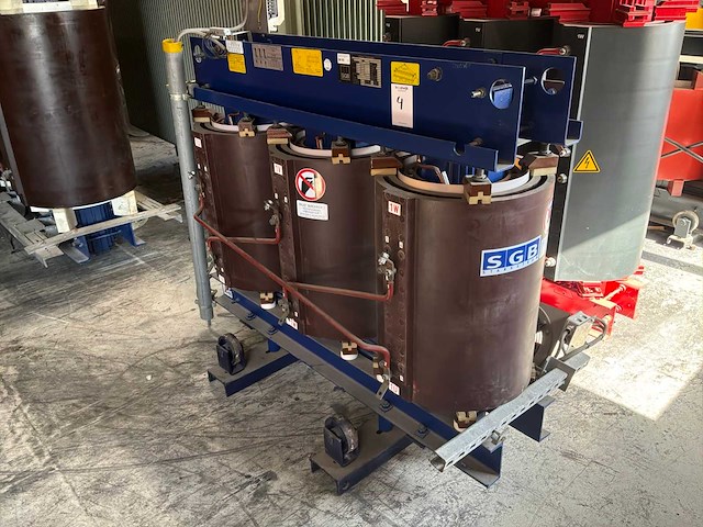 800 kva sgb transformator 10.500/400 volt dry type - afbeelding 1 van  9