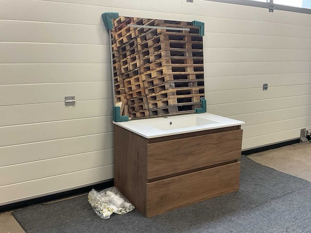 80cm badmeubelset - afbeelding 1 van  6