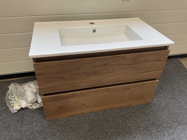 80cm badmeubelset - afbeelding 5 van  6