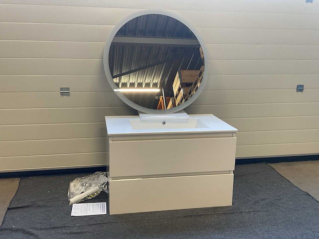 80cm badmeubelset - afbeelding 1 van  3