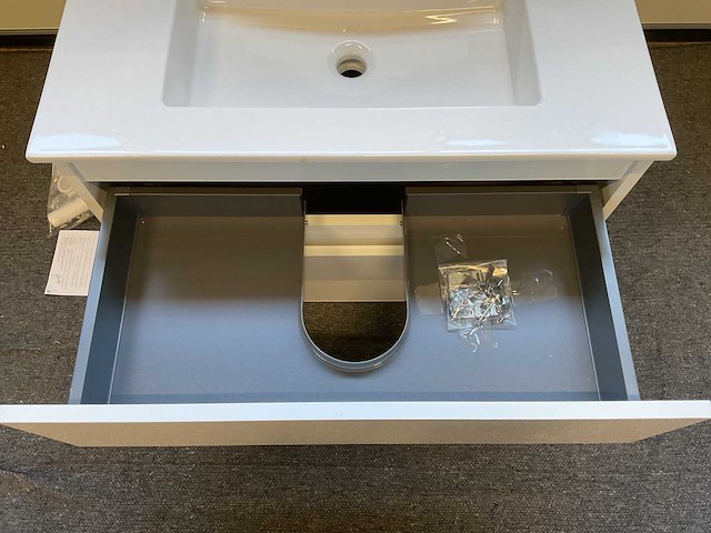 80cm badmeubelset - afbeelding 3 van  3