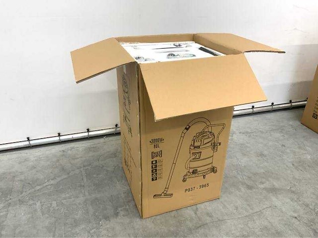 80l - industriële stofzuiger 3000w - afbeelding 5 van  6