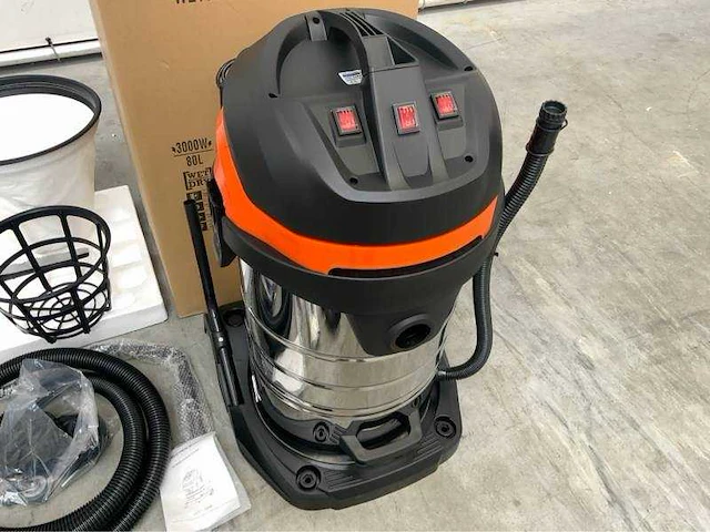 80l - industriële stofzuiger 3000w - afbeelding 2 van  17