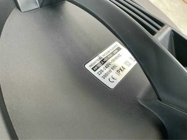 80l - industriële stofzuiger 3000w - afbeelding 4 van  17