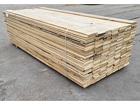 80m2 afrikaans eiken vloerdelen 18 x 140 mm, lengte 240cm ( 240x ) - afbeelding 6 van  6