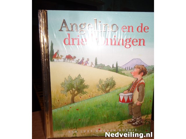 80x gouden boekje angelino en de drie koningen - afbeelding 4 van  5