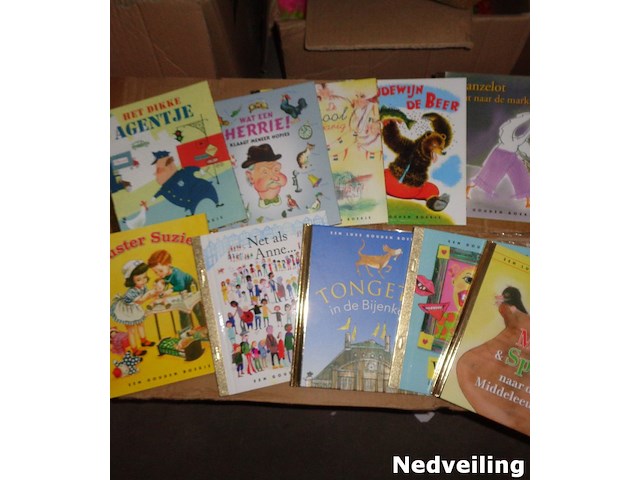 80x gouden boekjes assorti - afbeelding 3 van  3