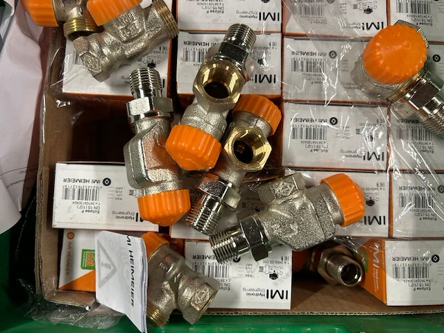 80x radiatorkranen en thermostaatknoppen imi heimeier - afbeelding 5 van  7