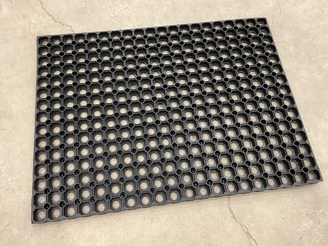 80x60cm rubberen deurmat (5x) - afbeelding 1 van  2