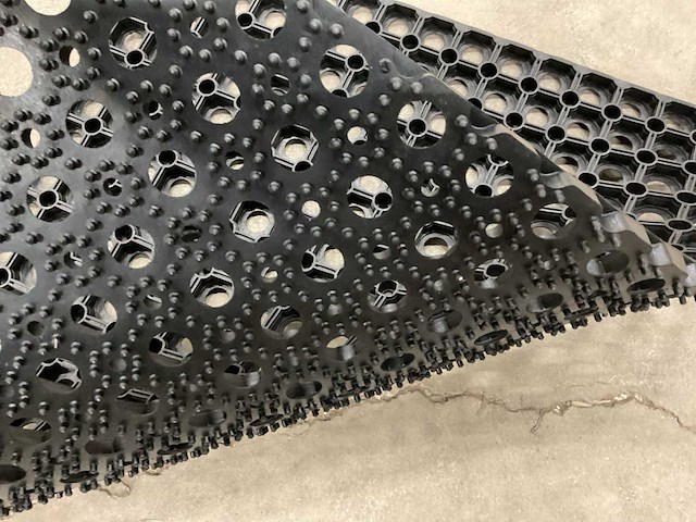 80x60cm rubberen deurmat (5x) - afbeelding 2 van  2