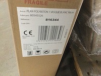 816344 - wasbak 90 cm (6x) - afbeelding 3 van  4