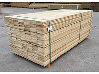 82m2 afrikaans eiken vloerdelen 18 x 140 mm, lengte 210cm ( 280x ) - afbeelding 2 van  4