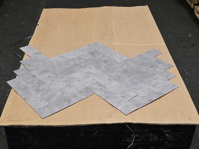 84 m2 pvc dryback visgraat - 261 x 65 x 2,5 mm - afbeelding 3 van  3