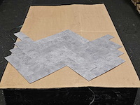 84 m2 pvc dryback visgraat - 261 x 65 x 2,5 mm - afbeelding 3 van  3