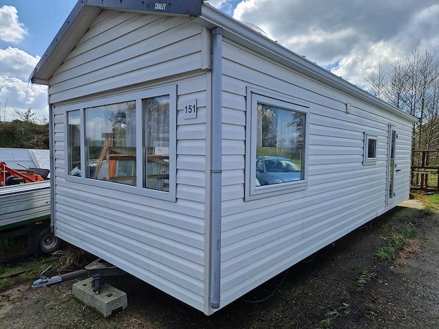 8,45x3,12x3,35 m kunststof chalet - afbeelding 32 van  33