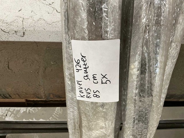 85 cm schutter rvs (5x) - afbeelding 2 van  2
