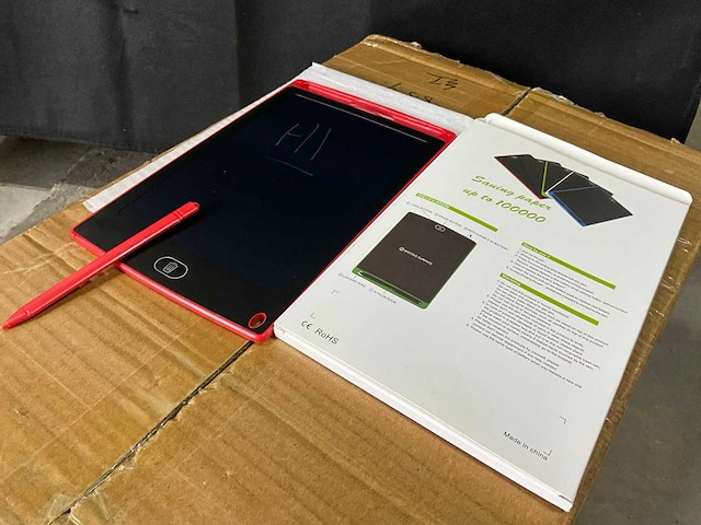 8.5” lcd elektronisch schrijf-/ tekenscherm (100x) - afbeelding 1 van  8