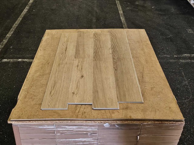 85 m2 pvc spc click plank - 530 x 150 x 4 mm - afbeelding 3 van  3