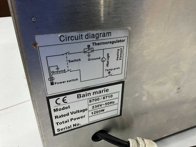 8700 1/1 gn au-bain-marie - afbeelding 5 van  5