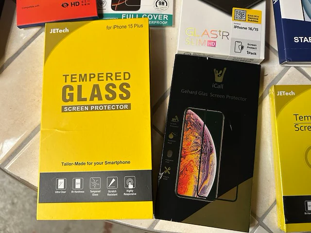 87x smartphone / iphone screenprotector - afbeelding 7 van  11