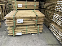 88x ronde houten paal - geïmpregneerd 150x7cm - afbeelding 1 van  2