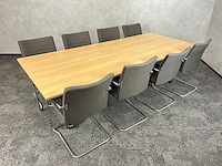 8p nestelbare conferentieset 260x110 - afbeelding 16 van  20