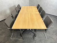 8p nestelbare conferentieset 260x110 - afbeelding 18 van  20