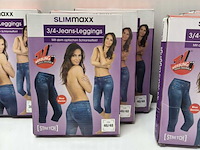 8x 3/4 jeans leggings stretch, blauw - afbeelding 3 van  4