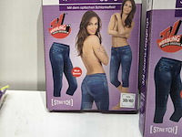 8x 3/4 jeans leggings stretch, blauw - afbeelding 4 van  4