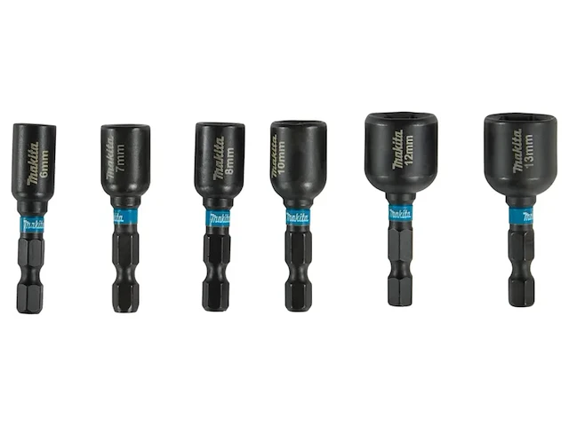 8x 6-delige krachtdoppenset, makita, e-15768 - afbeelding 3 van  4