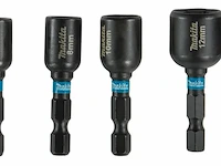 8x 6-delige krachtdoppenset, makita, e-15768 - afbeelding 3 van  4