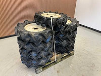 8x 8-16 minitractor band met velg - afbeelding 1 van  8
